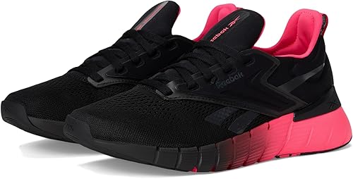 Reebok Women's Nano Gym Sneaker, Black/Pink Blast, 5.5 US / EU 35.5 Reebok