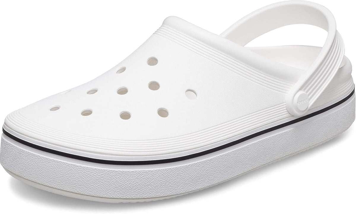 Crocs Unisex Off Court Clog, White, US M13/W15 - EU 48 CROCS