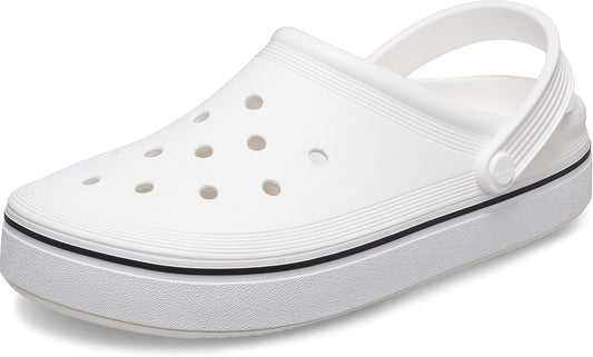 Crocs Unisex Off Court Clog, White, US M13/W15 - EU 48 CROCS