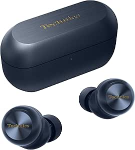 Technics EAH-AZ100 True Wireless Noise Cancelling Earbuds Blue – As New Technics