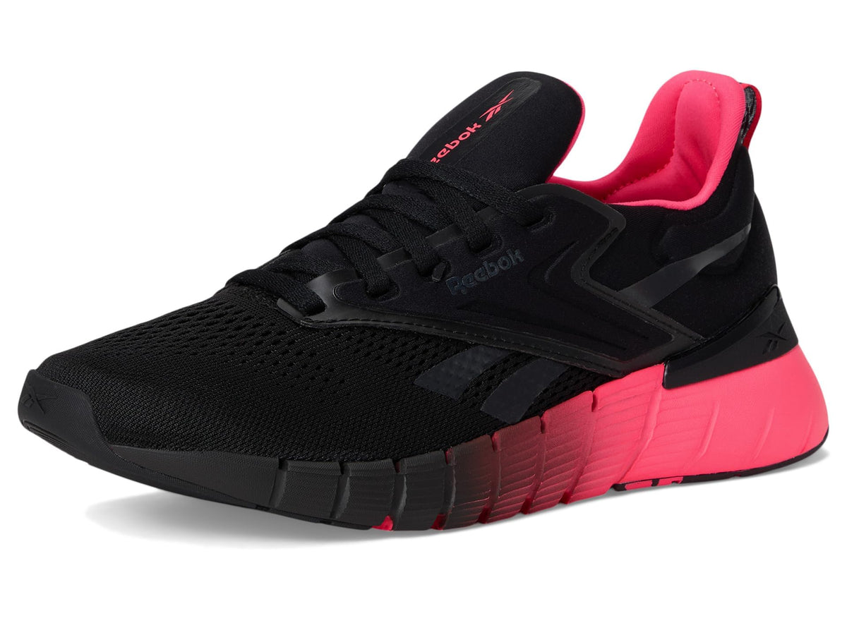 Reebok Women's Nano Gym Sneaker, Black/Pink Blast, 5.5 US / EU 35.5 Reebok