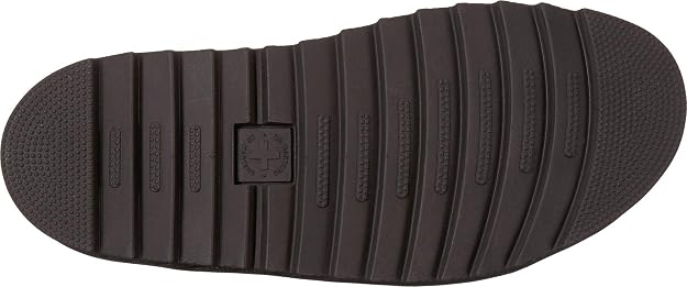 Dr. Martens Women's Nartilla Sandal, Black Hydro Leather, UK 8/US 10, EU 42 Dr Martens