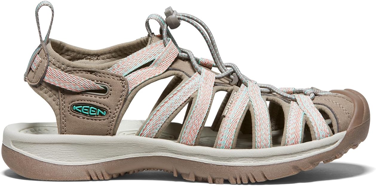 KEEN Women's WHISPER, Taupe Coral, 12 US/ EU 43 Keen