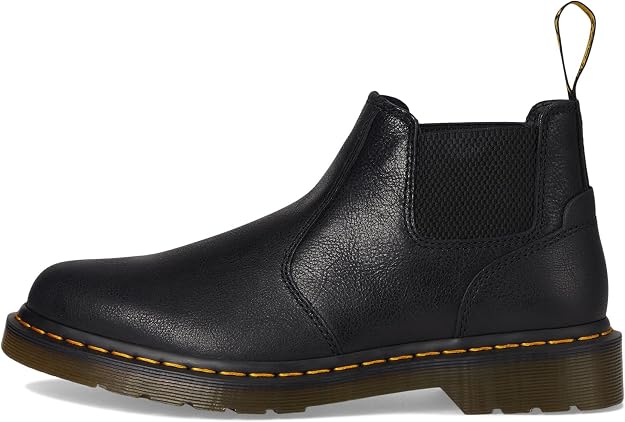 Dr. Martens Unisex 2976 Crop Chelsea Boots - Classic Slip-On Ankle Boots UK 5 / US M 6 W 7/ EU 38 Dr Martens