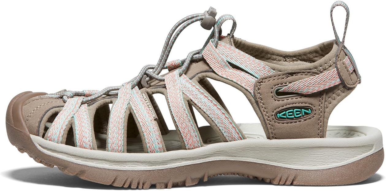KEEN Women's WHISPER, Taupe Coral, 12 US/ EU 43 Keen