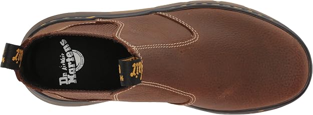 Dr. Martens Unisex Hardie II Chelsea Boot, Whiskey Pit Quarter Leather, UK 8/US M9W10 / EU42 Dr Martens