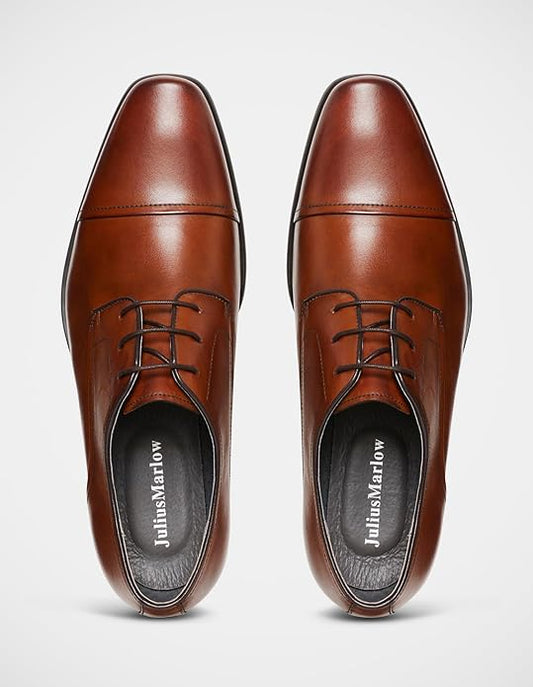 Julius Marlow Men's Knock Dress Shoe, Cognac, UK 8/US 9, EU 42 JULIUS MARLOW