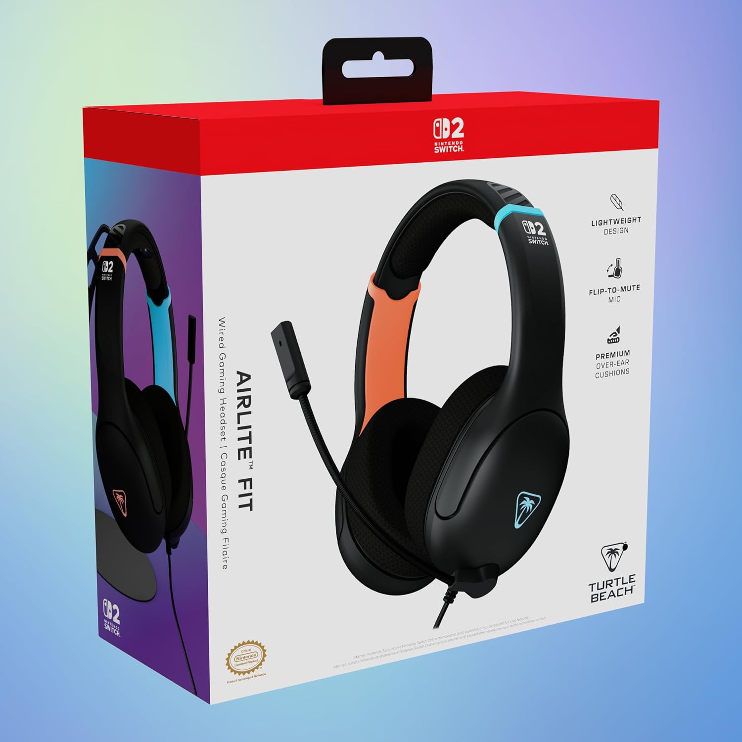 Turtle Beach Airlite Fit 2 Wired Gaming Headset - New Turtle Beach