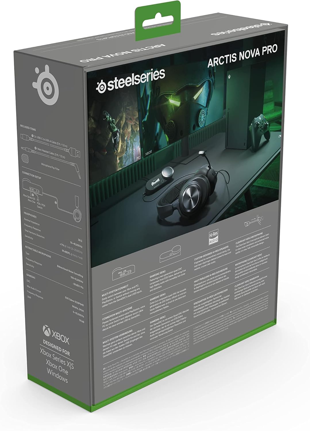 SteelSeries Arctis Nova Pro Wireless X Gaming Headset Xbox PS5 PC Switch - As New STEELSERIES