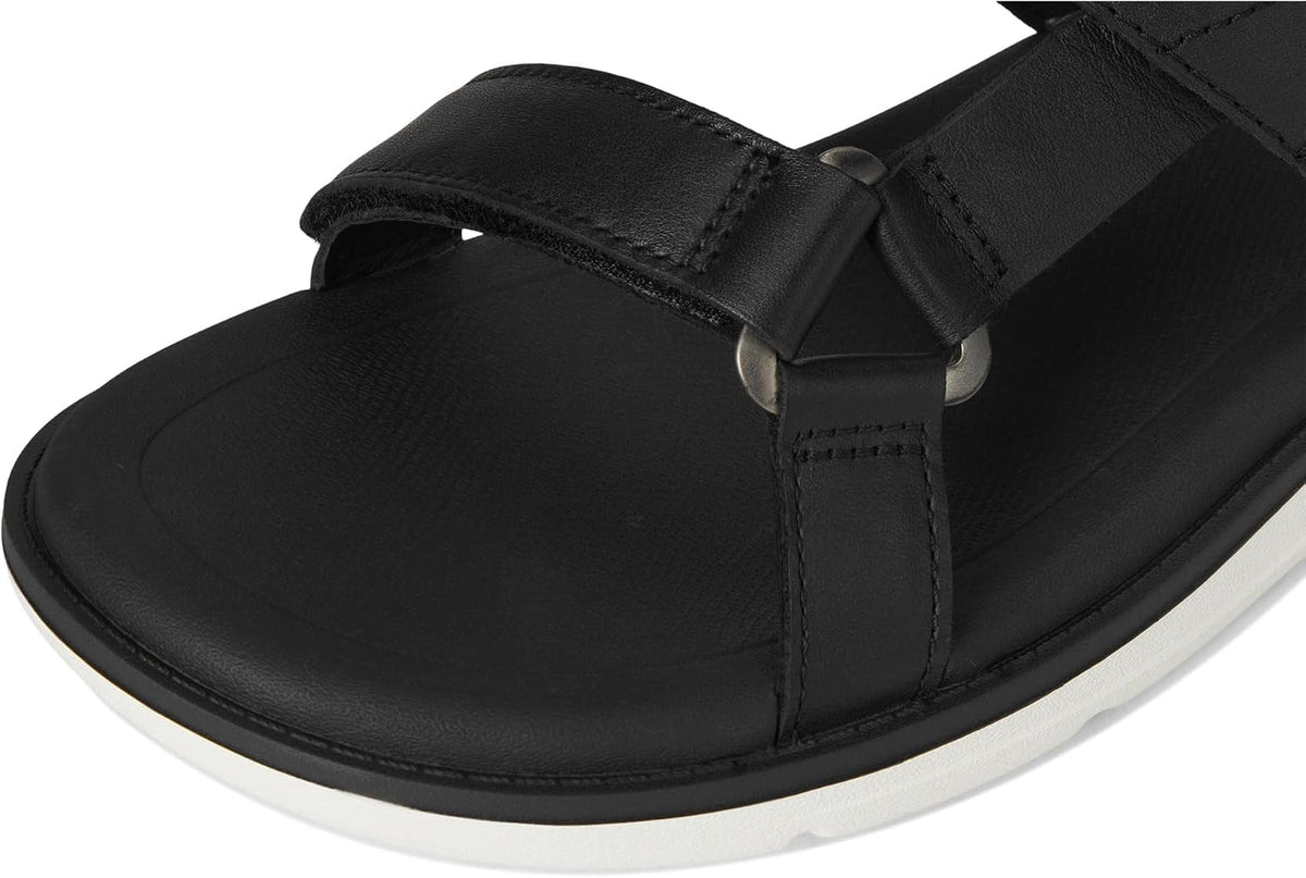 Teva Women's Madera Slingback Outdoor Sandal, Black/White, 6 US, EU 37 Teva