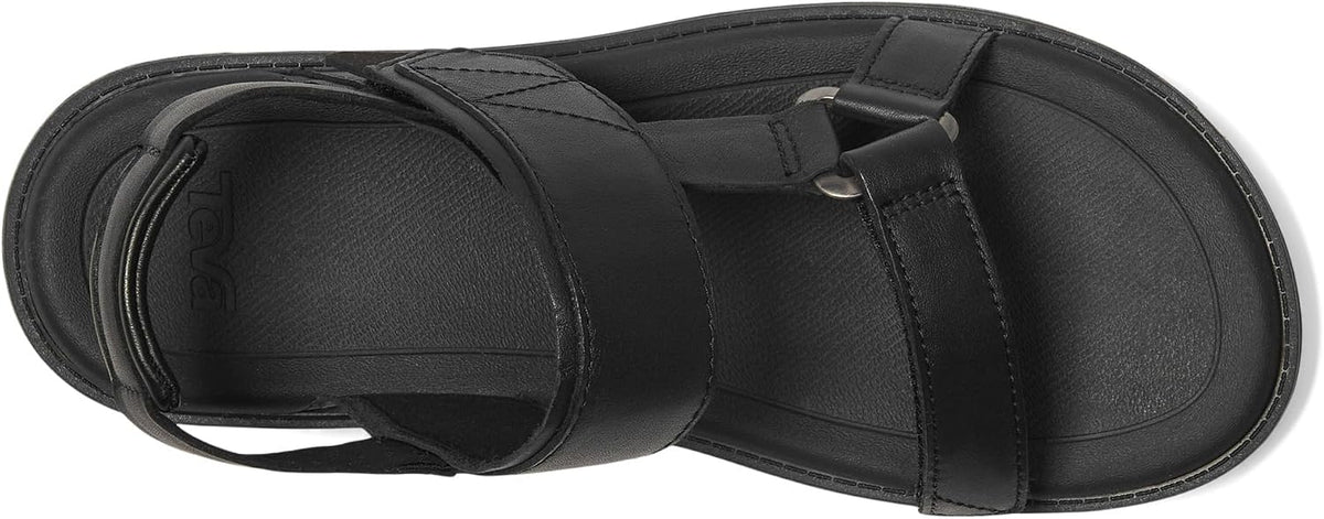 Teva Women's Madera Slingback Outdoor Sandal, Black/White, 6 US, EU 37 Teva