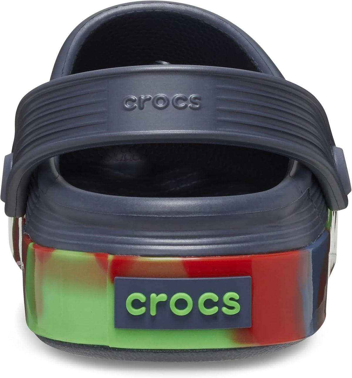Crocs Kids Off Court Clog, Glow Band - Storm/Multi - C7 / EU 24 CROCS