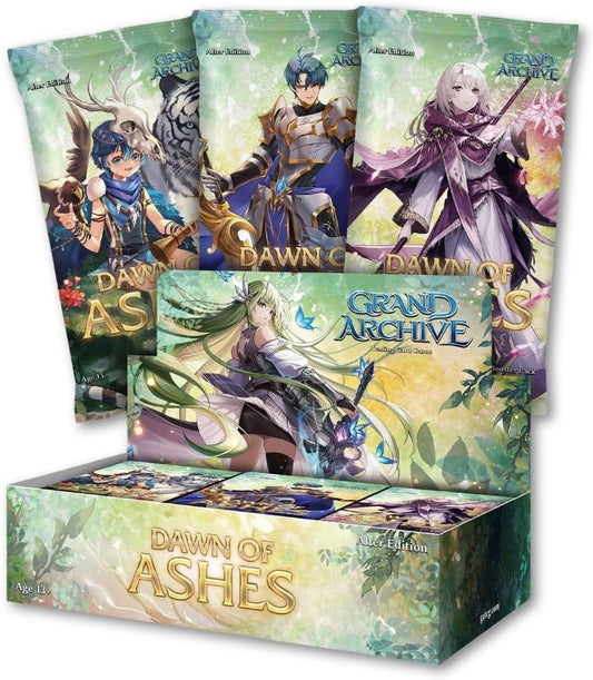 Weebs of the Shore Grand Archive TCG Dawn of Ashes Booster Box Display Card Game – New Weebs of the Shore