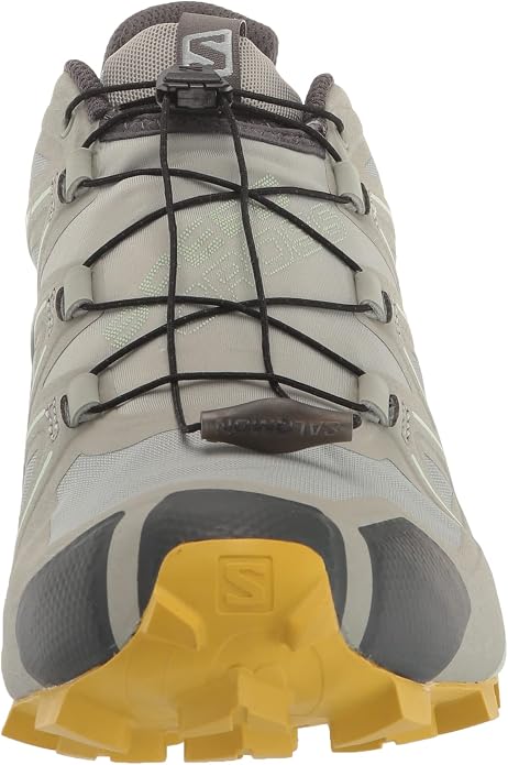 Salomon Women's Speedcross 5 GTX trail running and hiking shoe, Wrought Iron/Spray/Antique Moss, 7 US Salomon