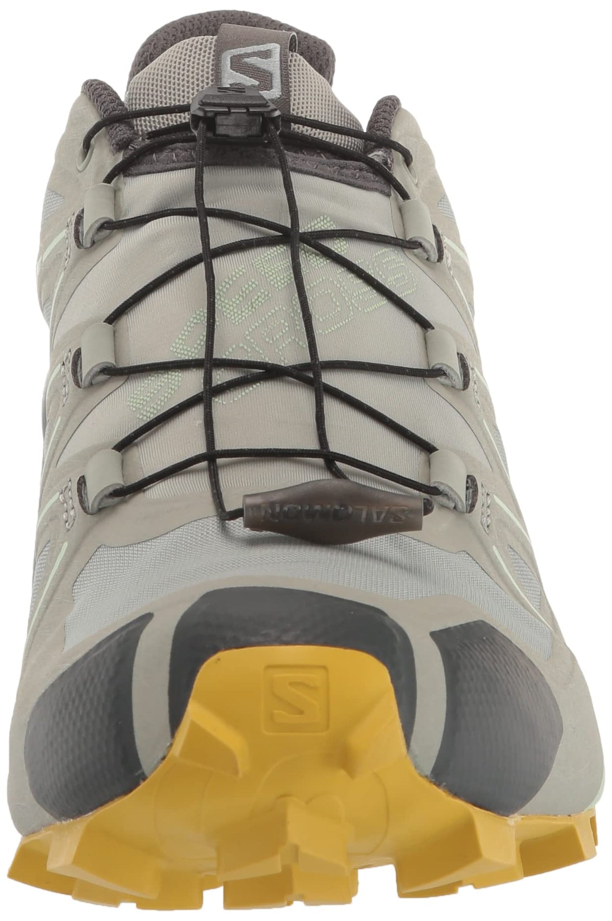 Salomon Women's Speedcross 5 GTX trail running and hiking shoe, Wrought Iron/Spray/Antique Moss, 7 US Salomon