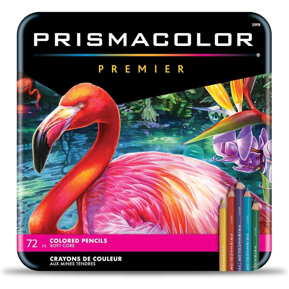 Prismacolor Premier Soft Core Coloured Pencils 72 Pack Tin Set