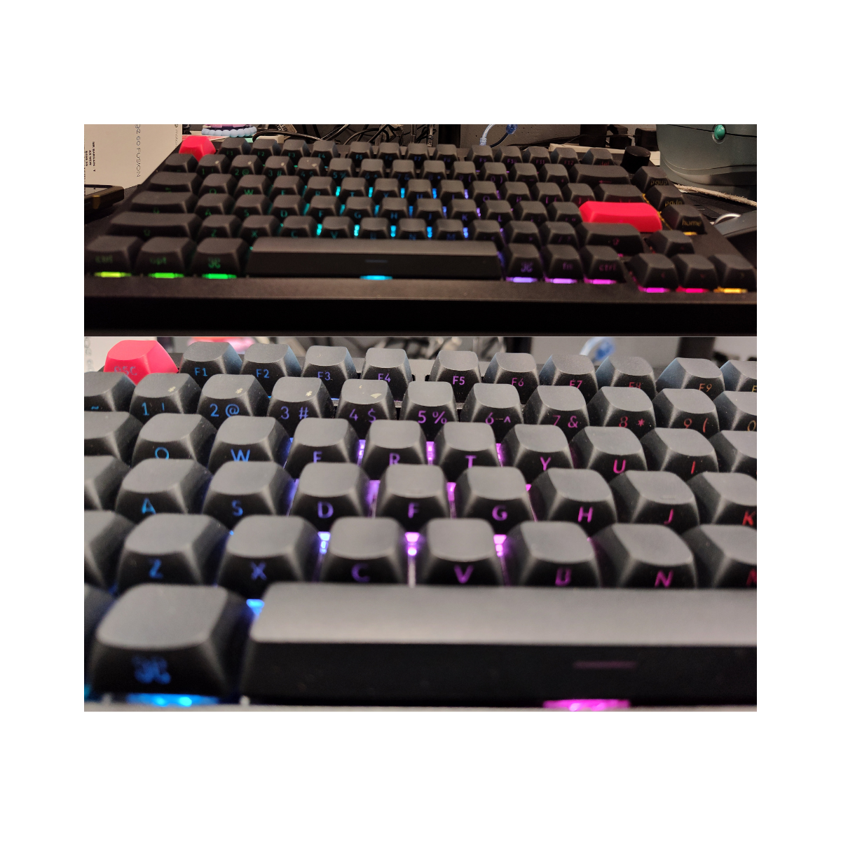 Keychron Q1 Max RGB QMK/VIA Wireless Mechanical Keyboard Knob Gateron Jupiter Brown – As New Condition Keychron