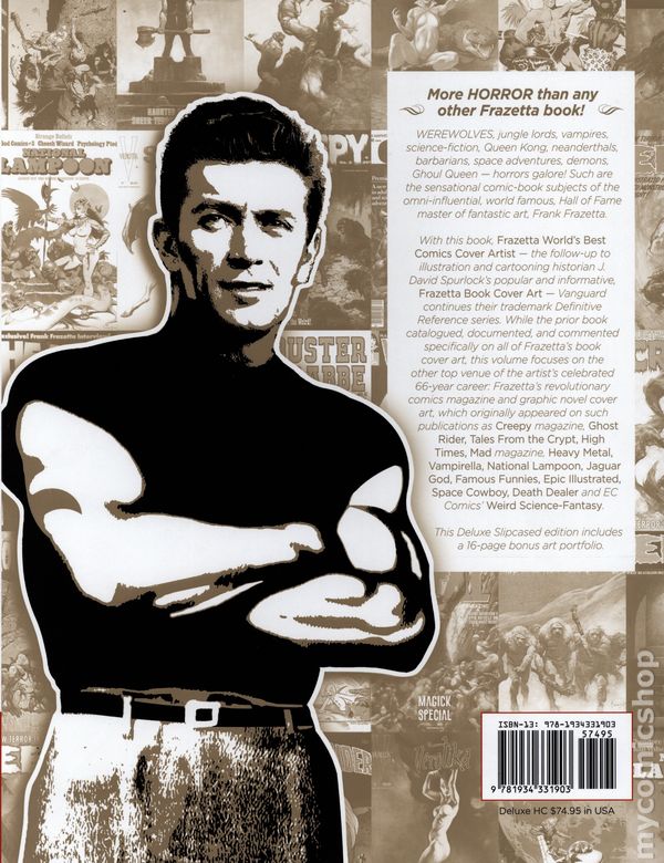 Frazetta: World's Best Comics Cover Artist: DLX (Definitive Reference) - New Vanguard Productions