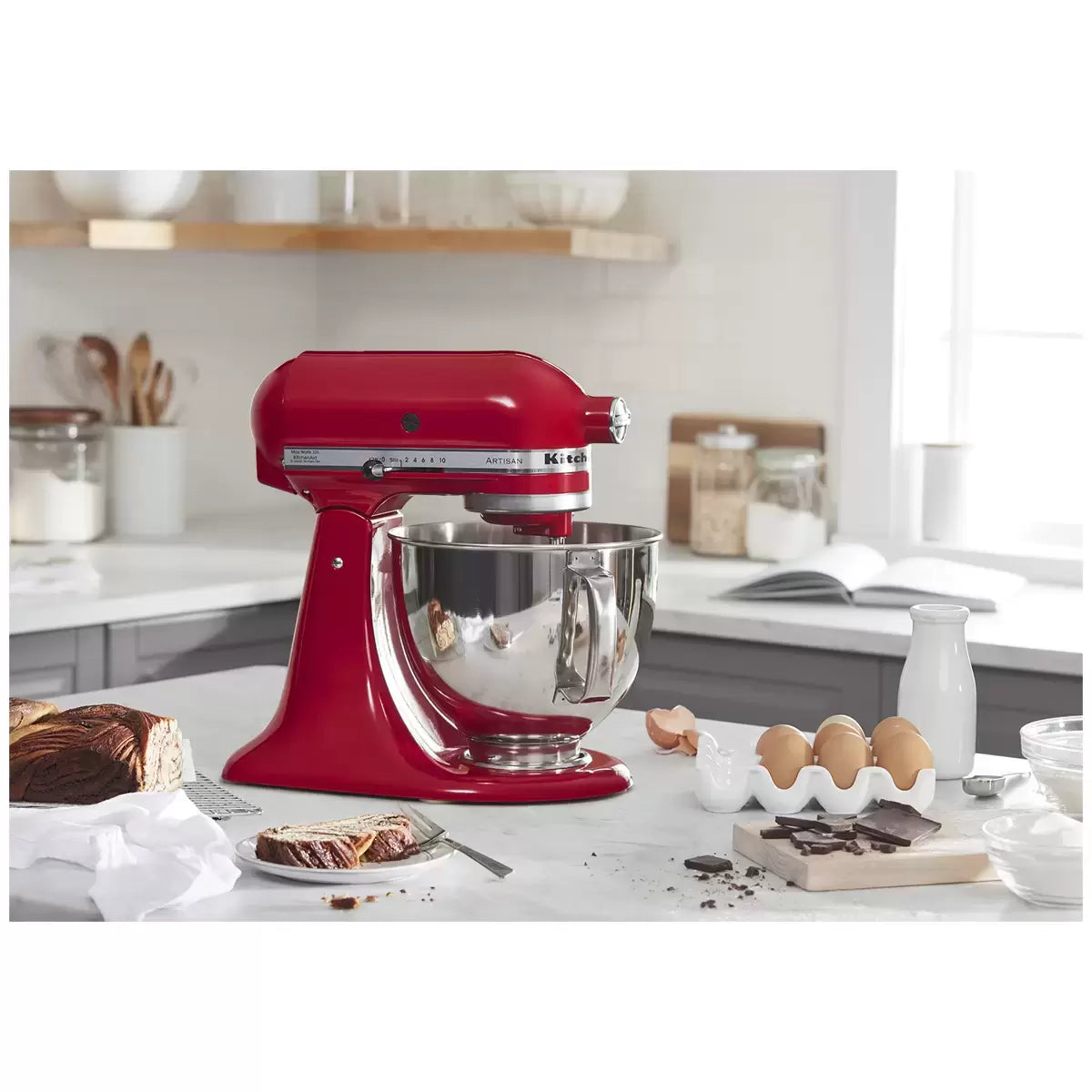 KitchenAid Artisan Stand Mixer 4.8L Empire Red KSM150 - Excellent - Refurbished KITCHENAID