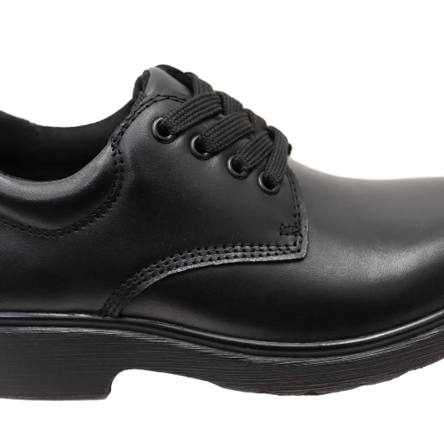 Koala Boy's Koda School Shoe, Black, UK 2 Grosby