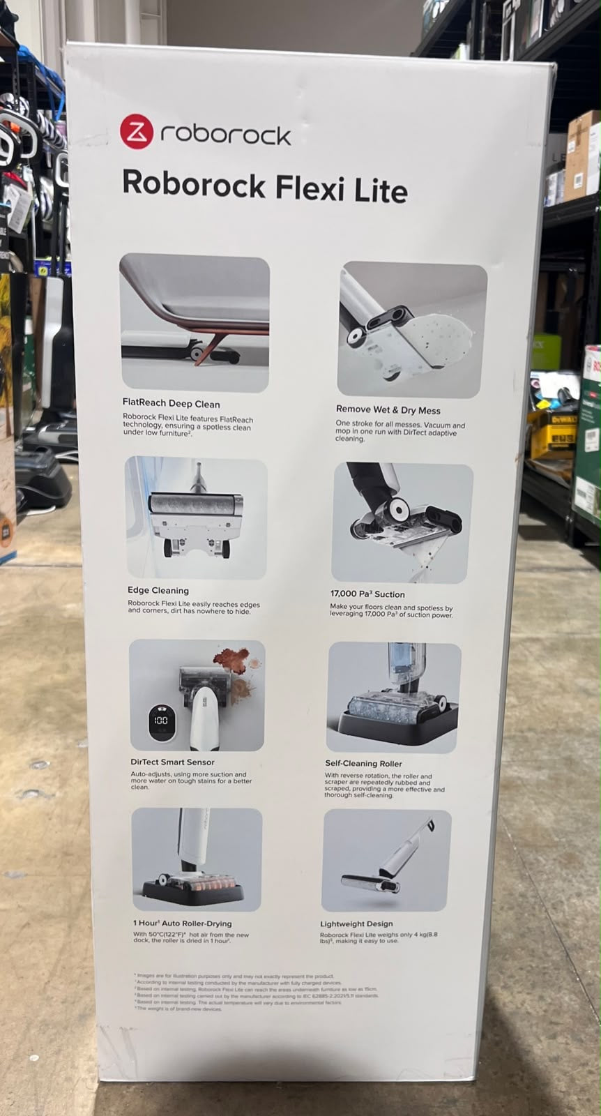 Roborock Flexi Lite Wet and Dry Vacuum Cleaner - Excellent Condition Used - All Parts Included Roborock