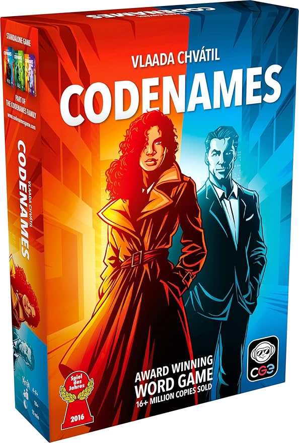 Czech Games Codenames Word & Clue Party Board Game (2025 Edition) Czech Games