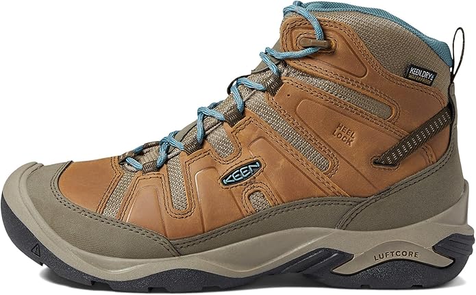 KEEN Women's Circadia Mid Waterproof Hiking Boot 6 US Keen