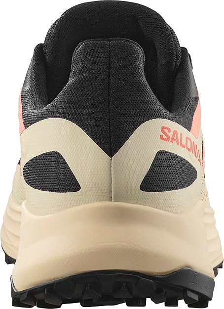 Salomon Women's Ultra Flow Trail Running and Hiking Shoe, Black/Tender/Fuco, 9 US/ EU 41 1/3 Salomon