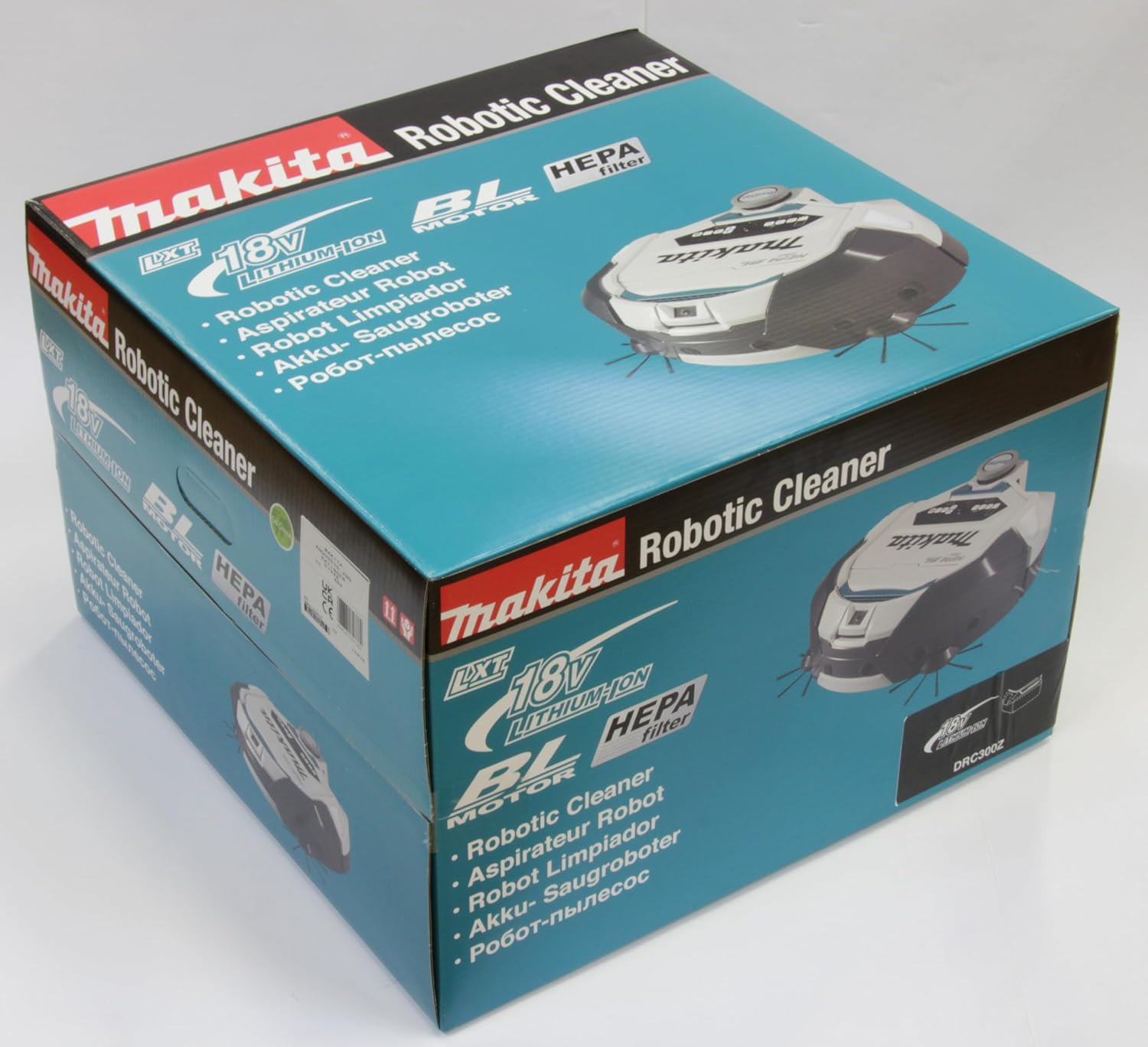 Makita DRC300Z 18V LXT Brushless Robotic Vacuum Cleaner Skin – Excellent Used Condition (Untested) Makita