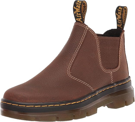Dr. Martens Unisex Hardie II Chelsea Boot, Whiskey Pit Quarter Leather, UK 8/US M9W10 / EU42 Dr Martens