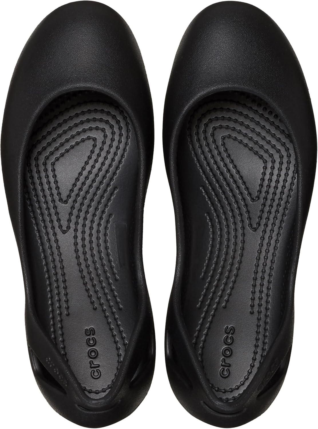 Crocs Women's Kadee Flat, Black - EU 34 CROCS