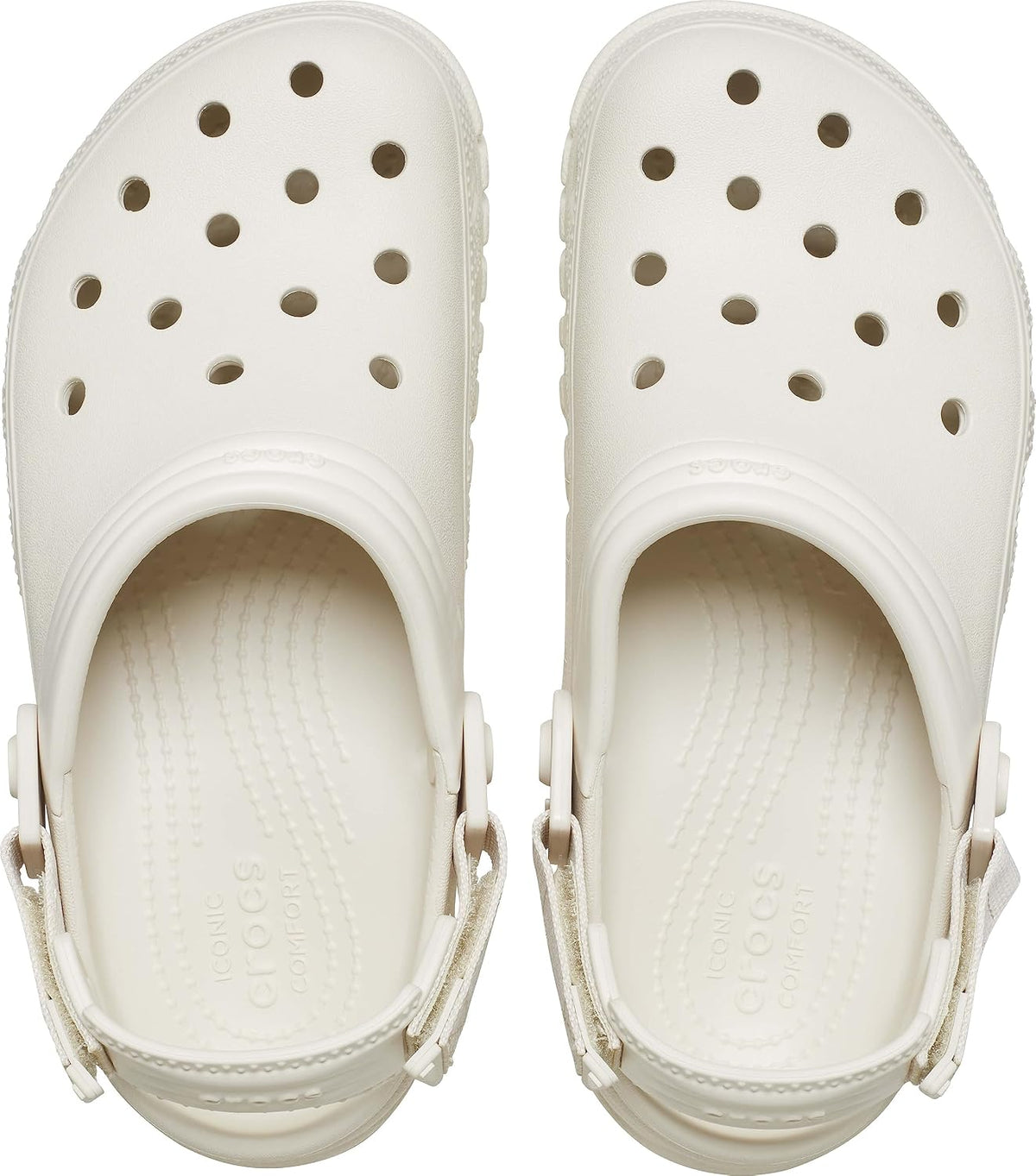 Crocs Unisex Duet Max II Clog, Stucco, US M9/W11 - EU 42 CROCS