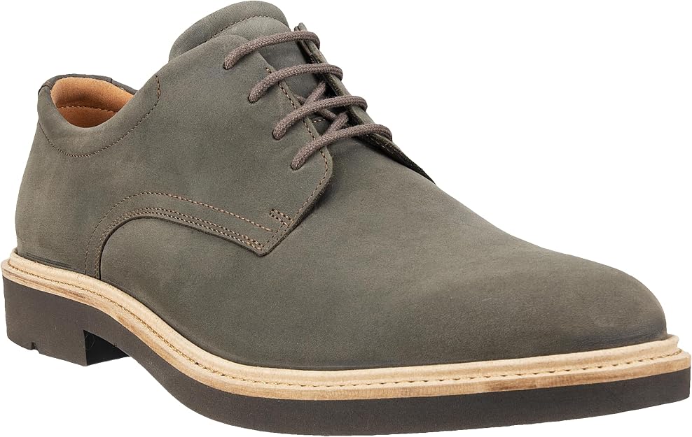 ECCO Men's Metropole London Derby Shoe, Dark Clay, EU 46/US 12-12.5 ECCO