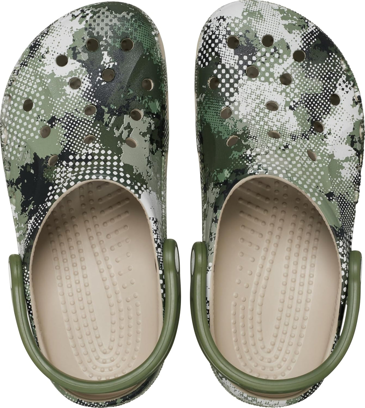 Crocs Unisex Baya Clog, Printed Cobblestone, US M5/W7 - EU 37 CROCS