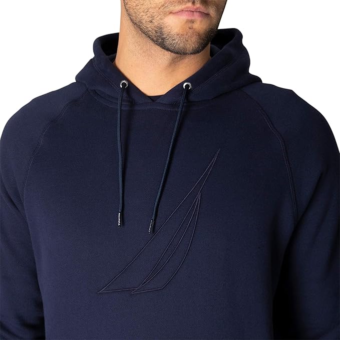 Nautica Men's Essential Collection Hoodie, Navy, X-Large NAUTICA