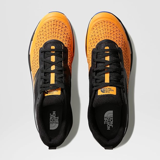 THE NORTH FACE Men's Vectiv Enduris Trail Running Shoe, Power Orange TNF Black, US 9, EU 42 The North Face