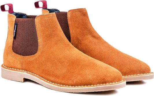 Ben Sherman Men's Garcia Boot, Tan Suede, 11 US Ben Sherman