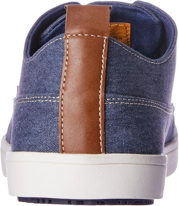 Wild Rhino Men's Hart Canvas Casual Shoe, Navy, EU 46/US 12 WILD RHINO