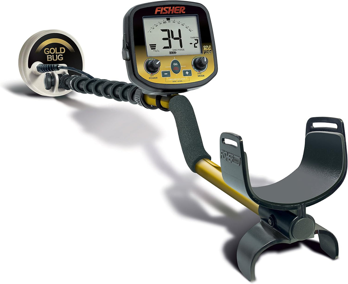 Fisher Gold Bug Pro Metal Detector - As New Condition Mr Bargain