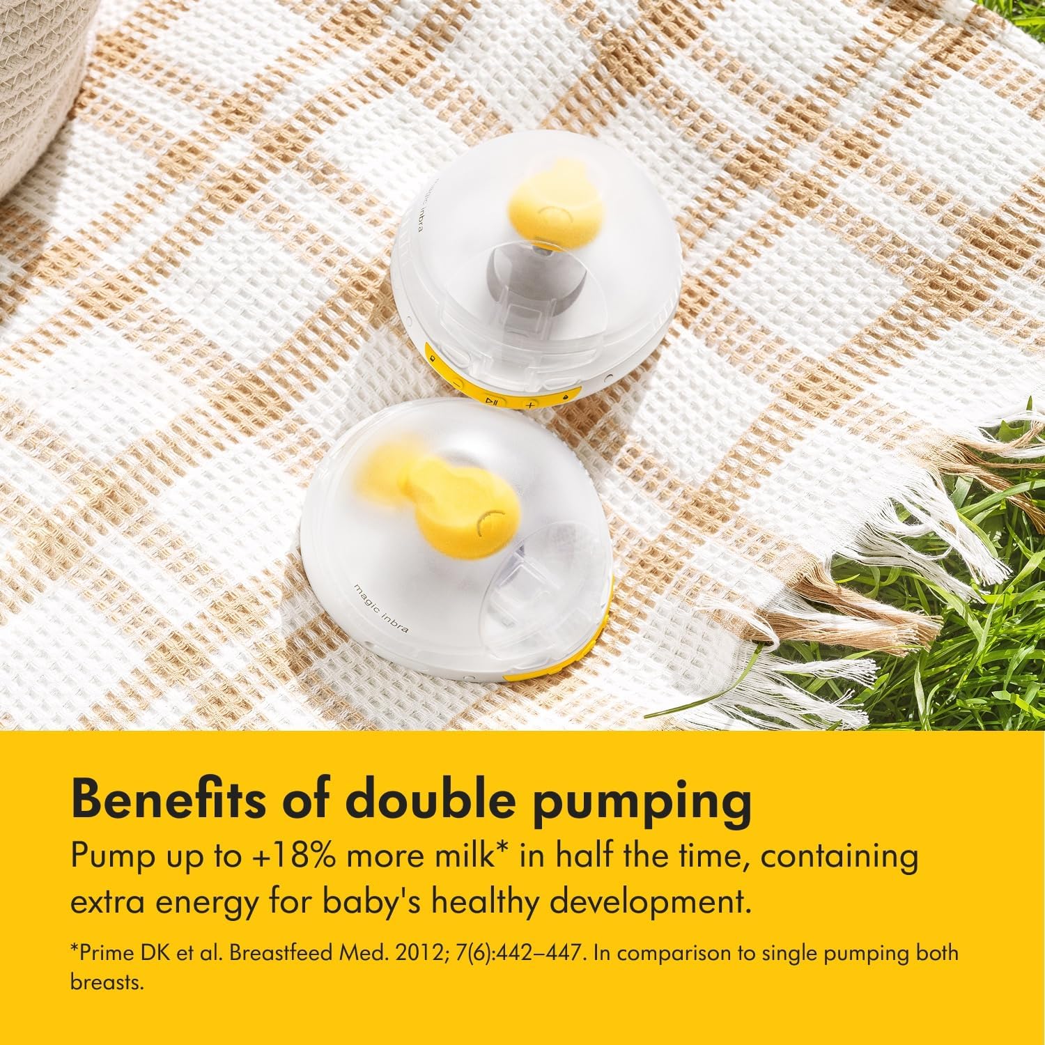 Medela Magic InBra Hands-Free Double Breast Pump Wearable Smart App – Excellent Condition MEDELA