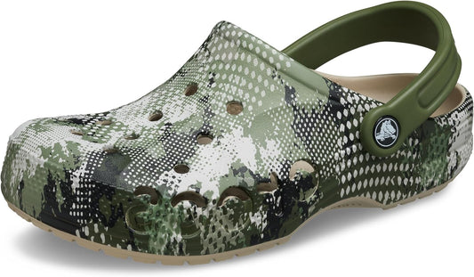 Crocs Unisex Baya Clog, Printed Cobblestone, US M5/W7 - EU 37 CROCS