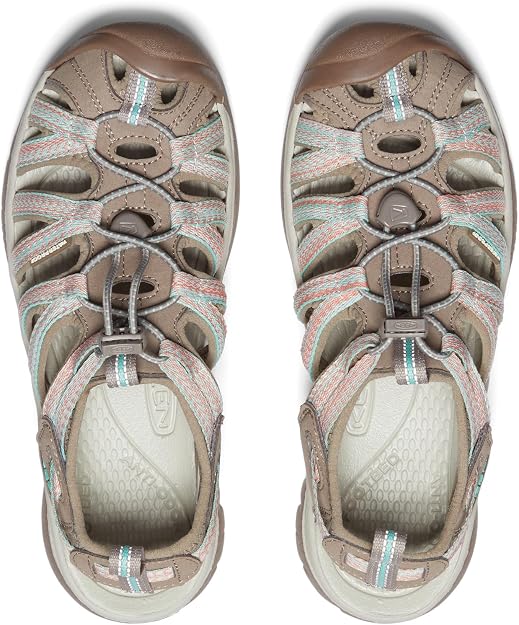 KEEN Women's WHISPER, Taupe Coral, 12 US/ EU 43 Keen
