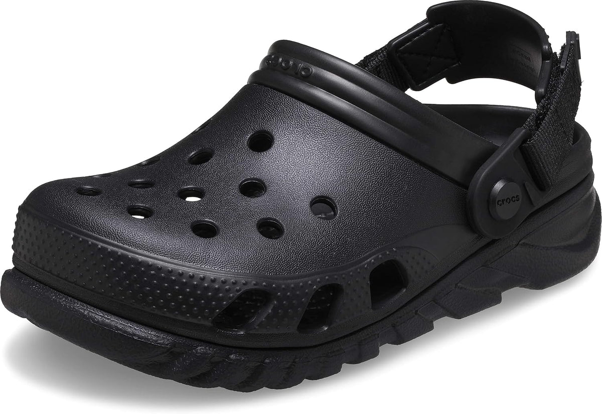 Crocs Unisex Duet Max II Clog, Black, US M6/W8 - EU 38 CROCS