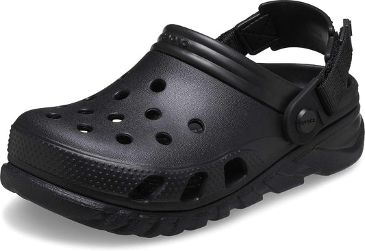 Crocs Unisex Duet Max II Clog, Black, US M6/W8 - EU 38 CROCS