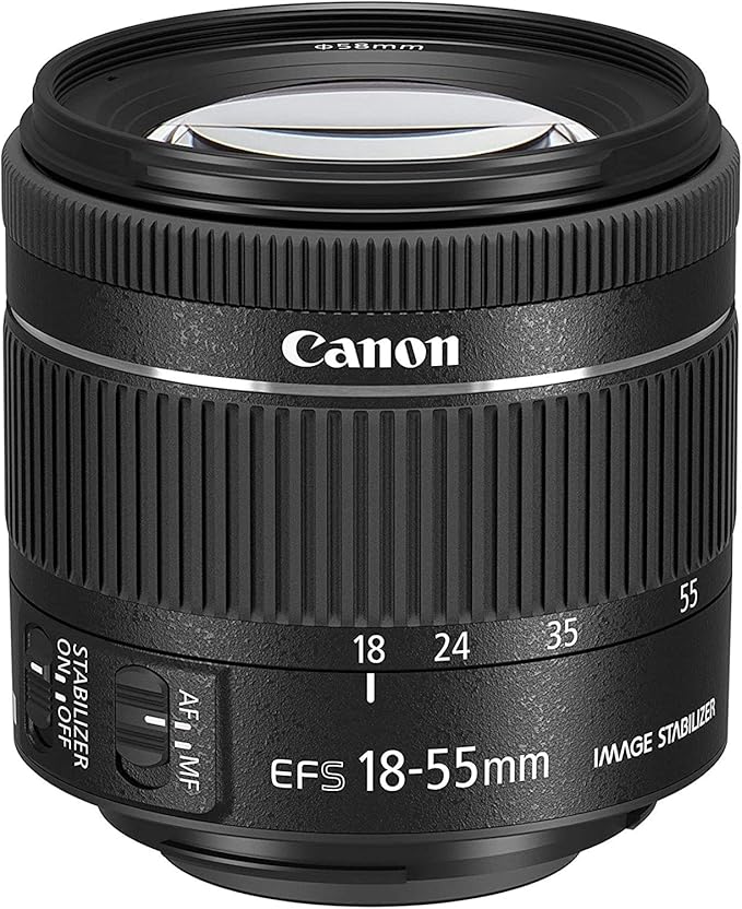 Canon EF-S 18-55mm f/4-5.6 IS ST Zoom Lens - Refurbished Canon