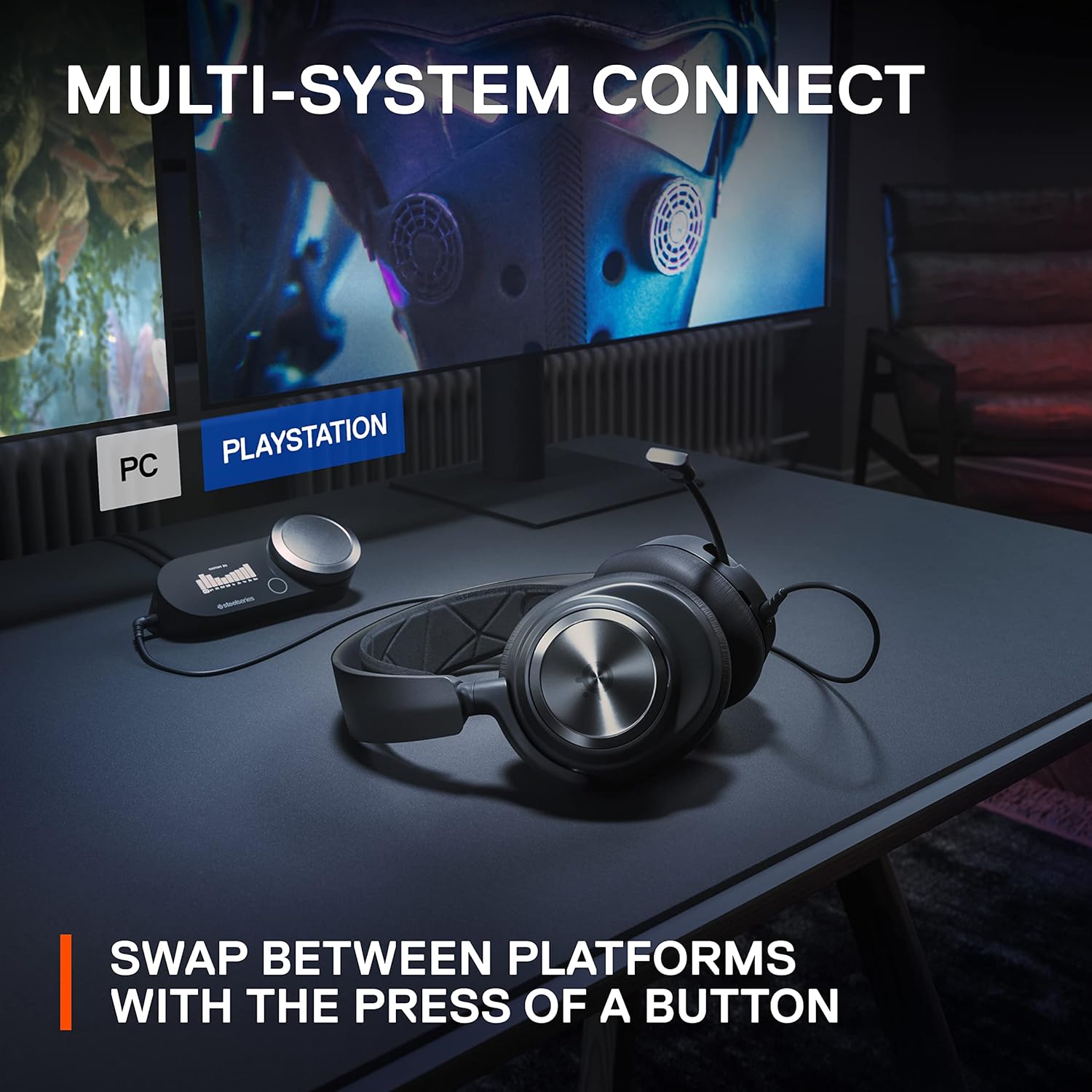 SteelSeries Arctis Nova Pro Wireless Multi-System Gaming Headset – Excellent Condition STEELSERIES