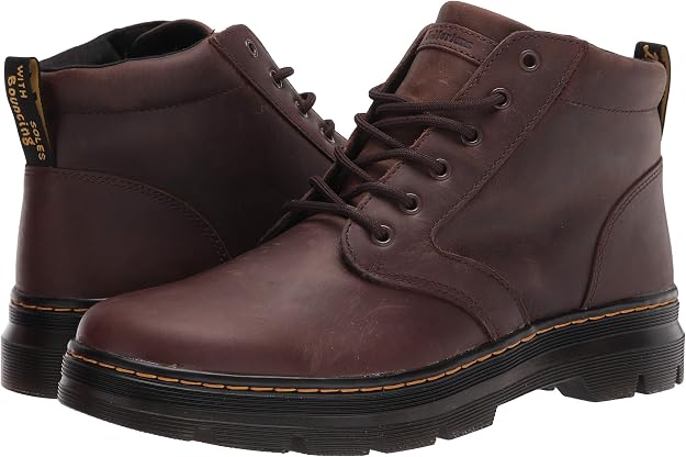 Dr. Martens Unisex Bonny 6-Eye Boot, Gaucho Crazy Horse Leather, UK 8/US M9W10/EU 42 Dr Martens
