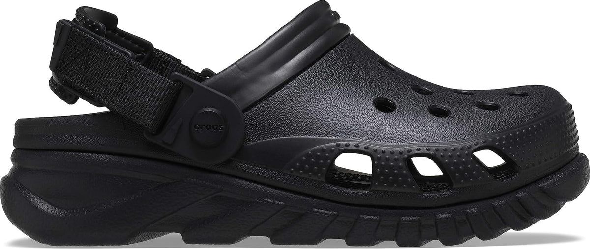 Crocs Unisex Duet Max II Clog, Black, US M6/W8 - EU 38 CROCS