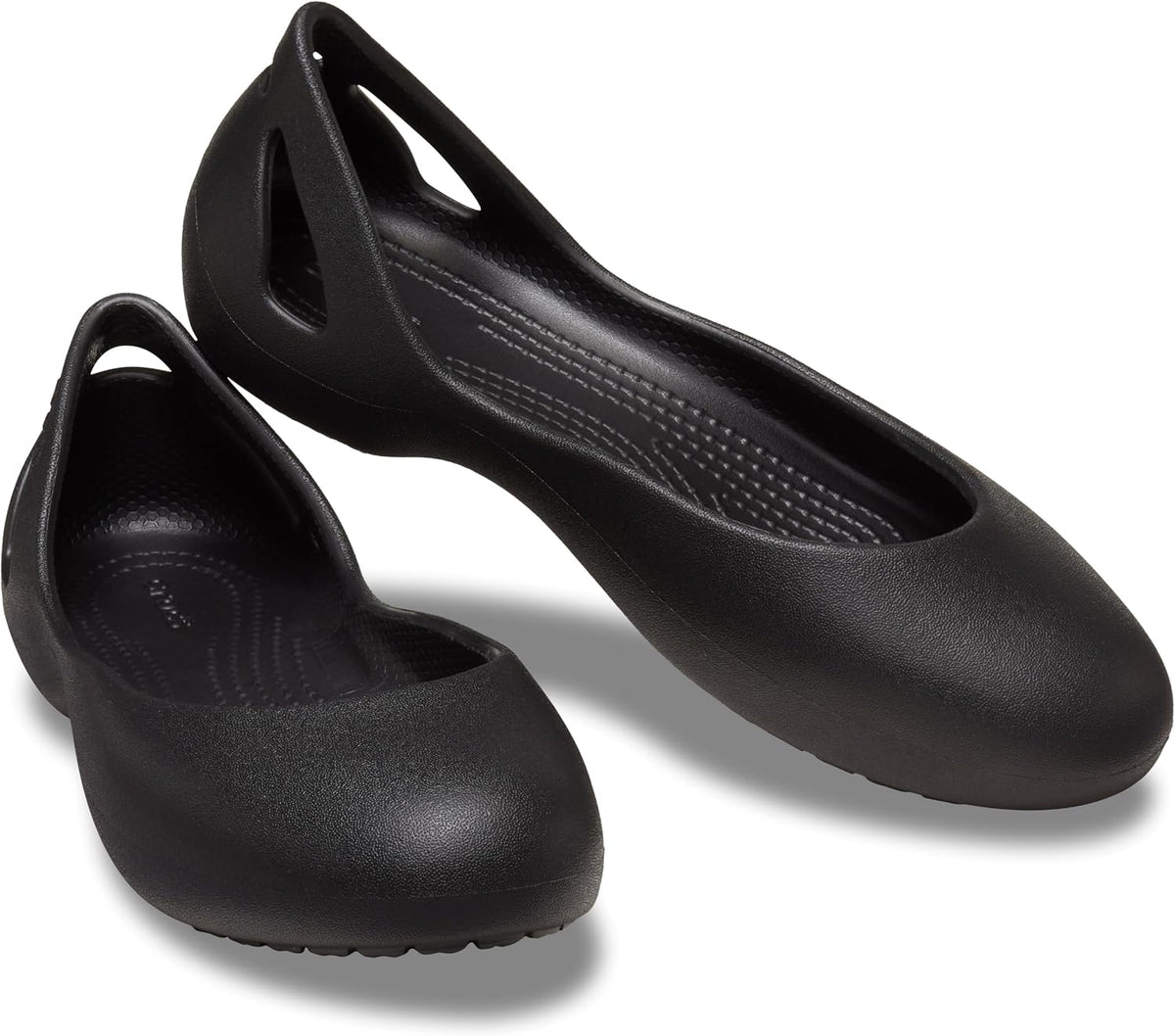 Crocs Women's Kadee Flat, Black - EU 34 CROCS