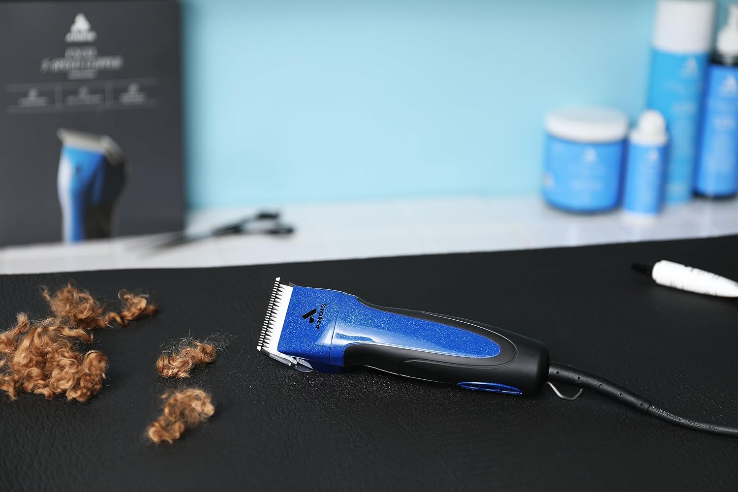Andis Excel Pro-Animal 5-Speed Detachable Blade Clipper Kit 68520 Professional Dog Grooming Clipper – Excellent Condition Andis
